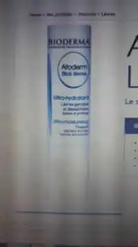 BIODERMA - Atoderm - Stick lèvres