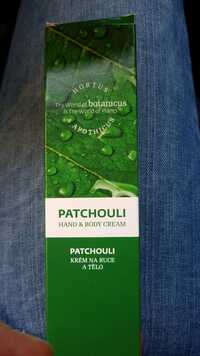 HORTUS & APOTHICUS - Patchouli hand & body cream