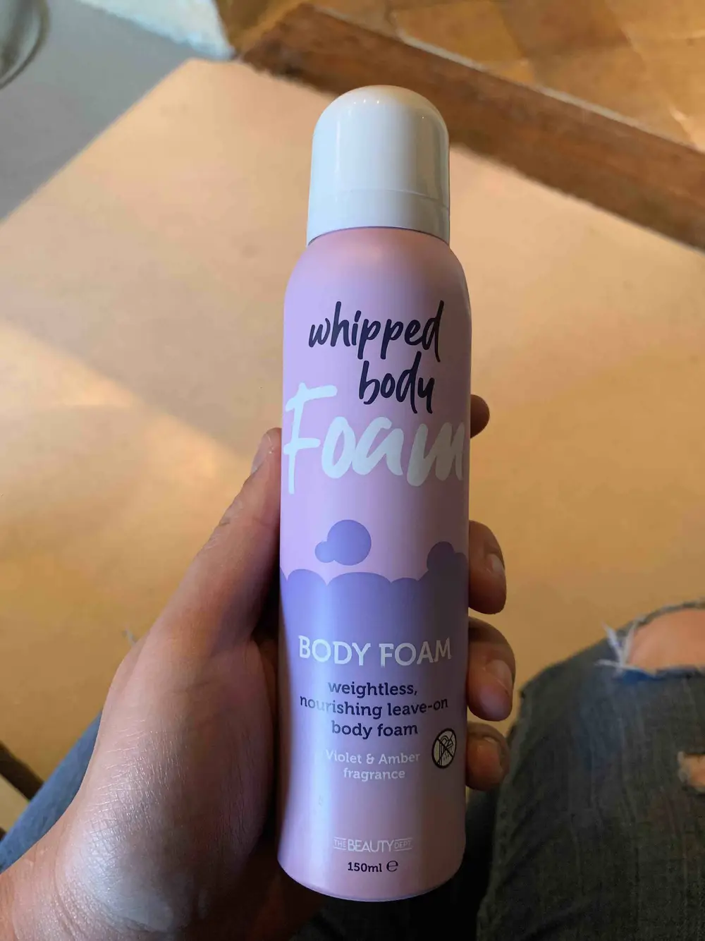 THE BEAUTY DEPT - Whipped body foam - Violet & amber fragrance