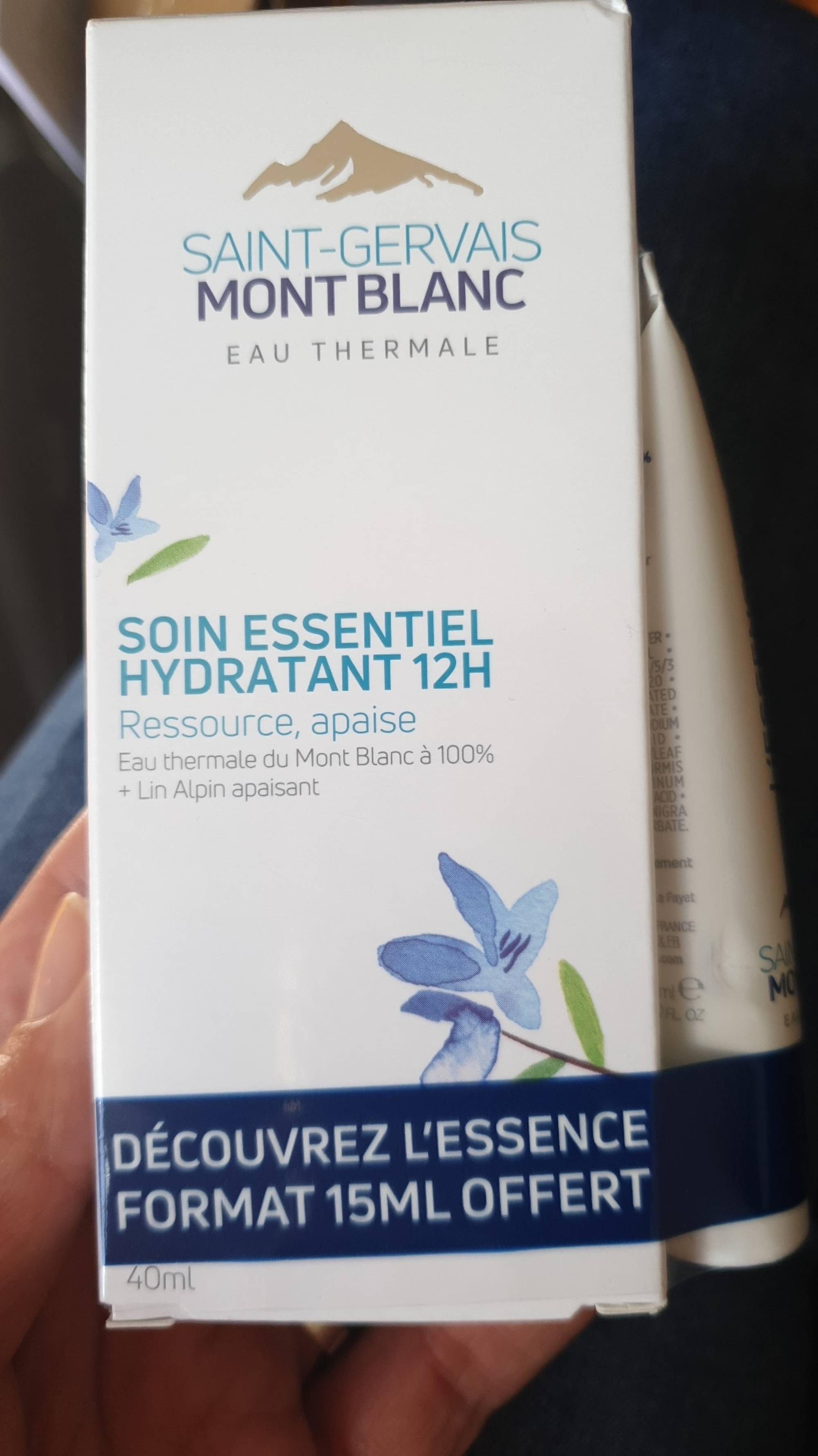 SAINT-GERVAIS MONT BLANC - Soin essentiel hydratant 12h
