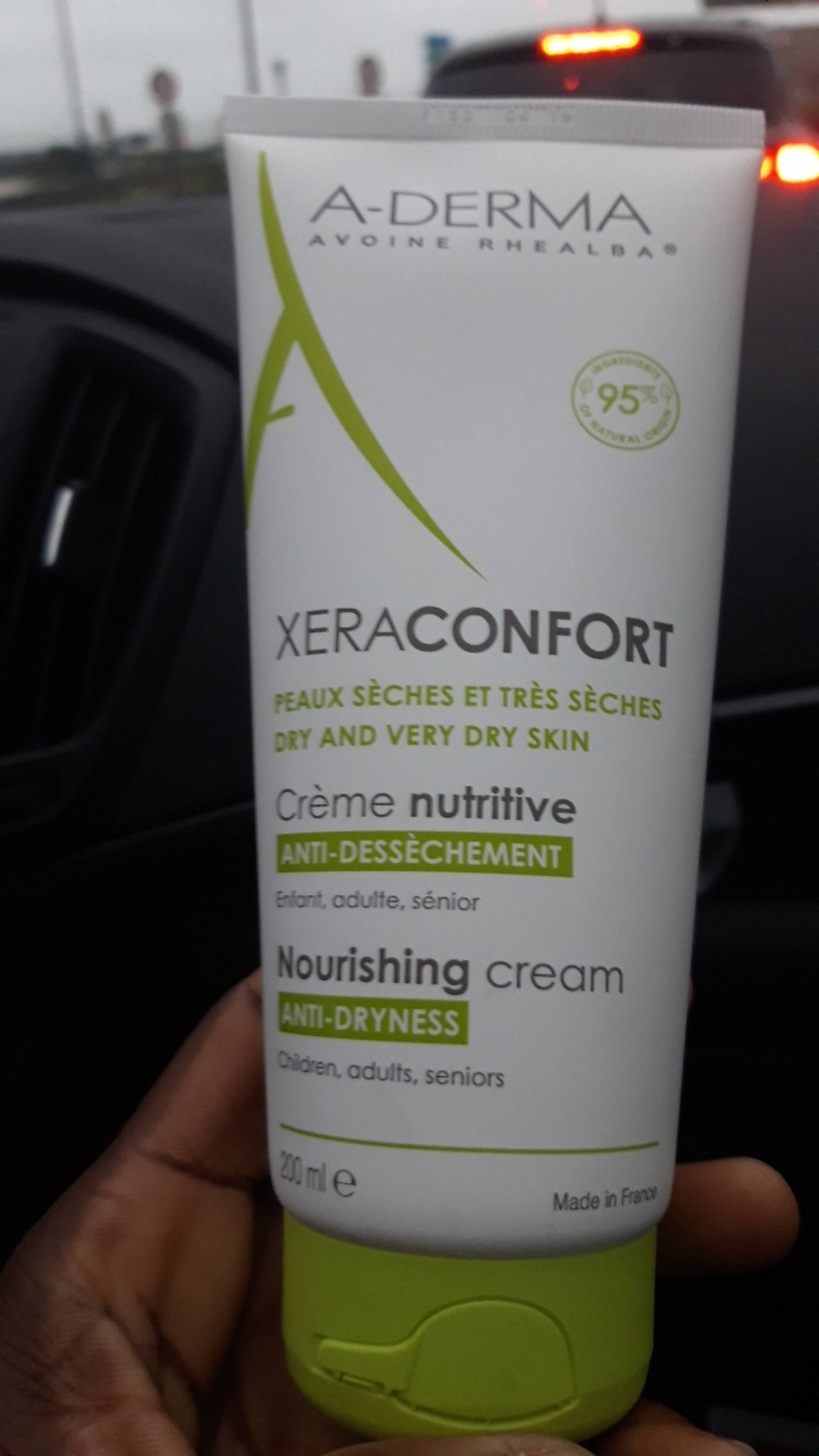 A-DERMA - XeraConfort - Crème nutritive anti-dessèchement