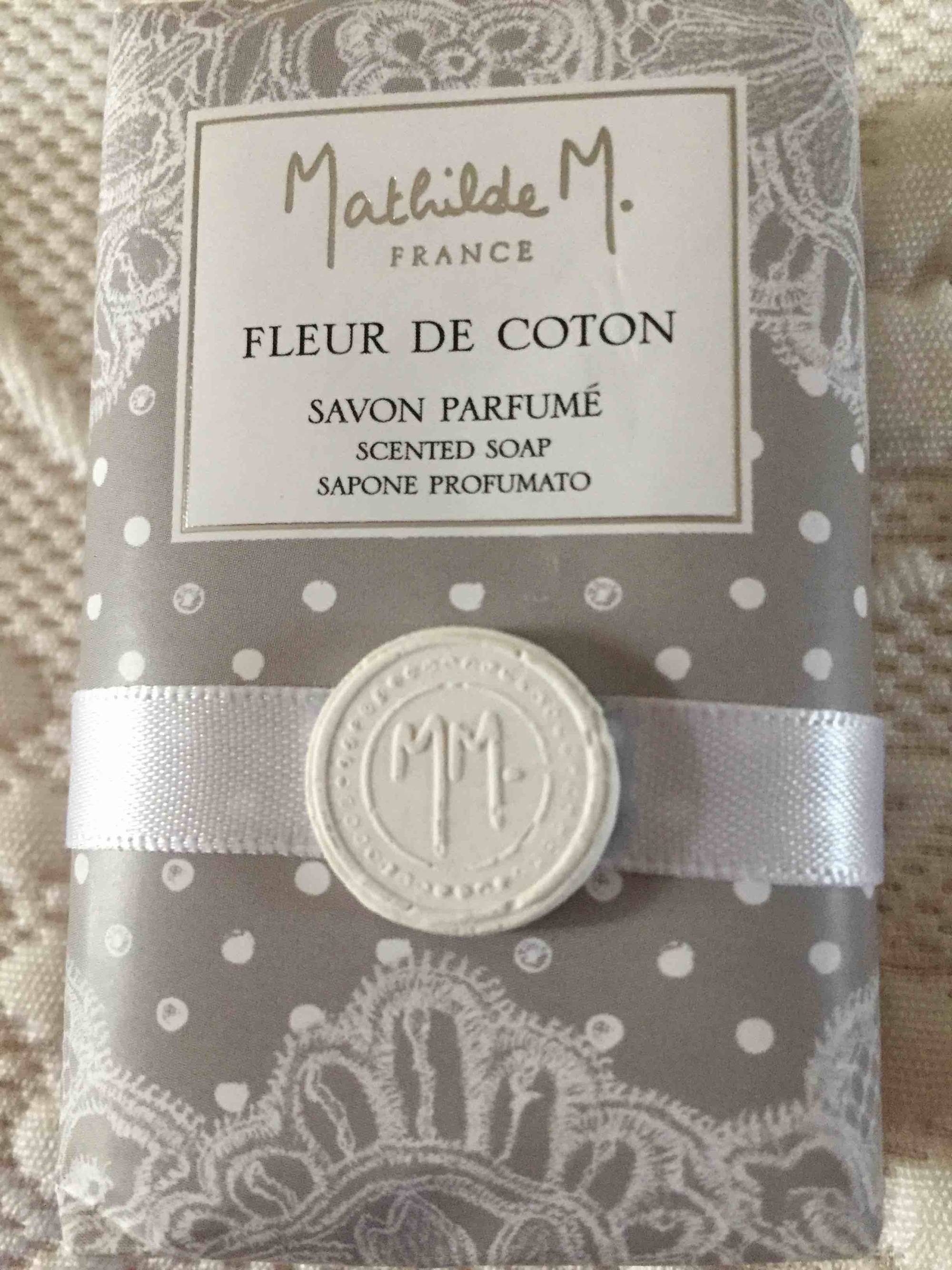 MATHILDE M. - Fleur de coton - Savon parfumé