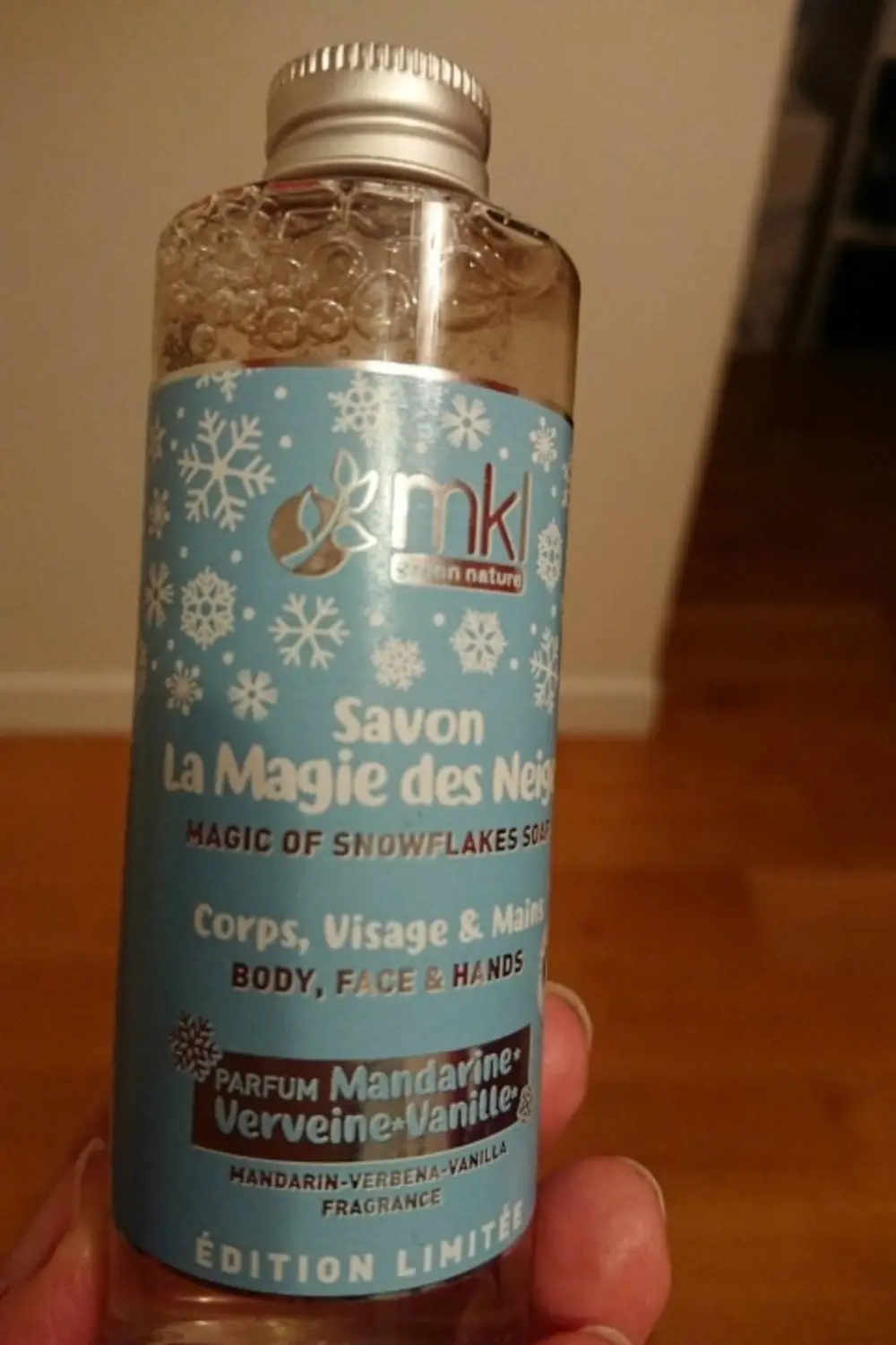 MKL GREEN NATURE - Savon la magie des neige corps visage et mains