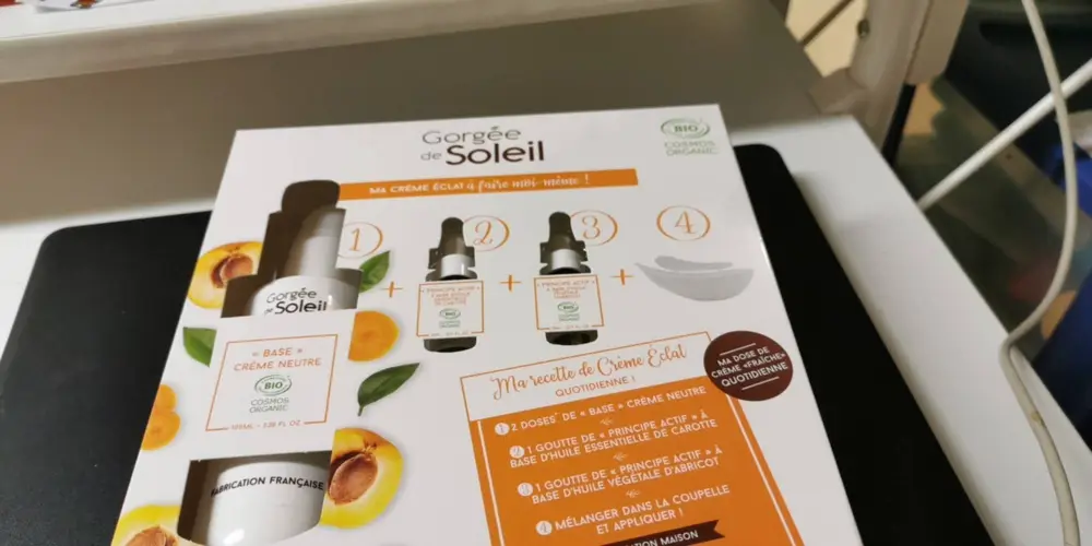 GORGÉE DE SOLEIL - Ma crème éclat bio