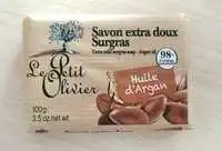 LE PETIT OLIVIER - Huile d'Argan - Savon extra doux surgras