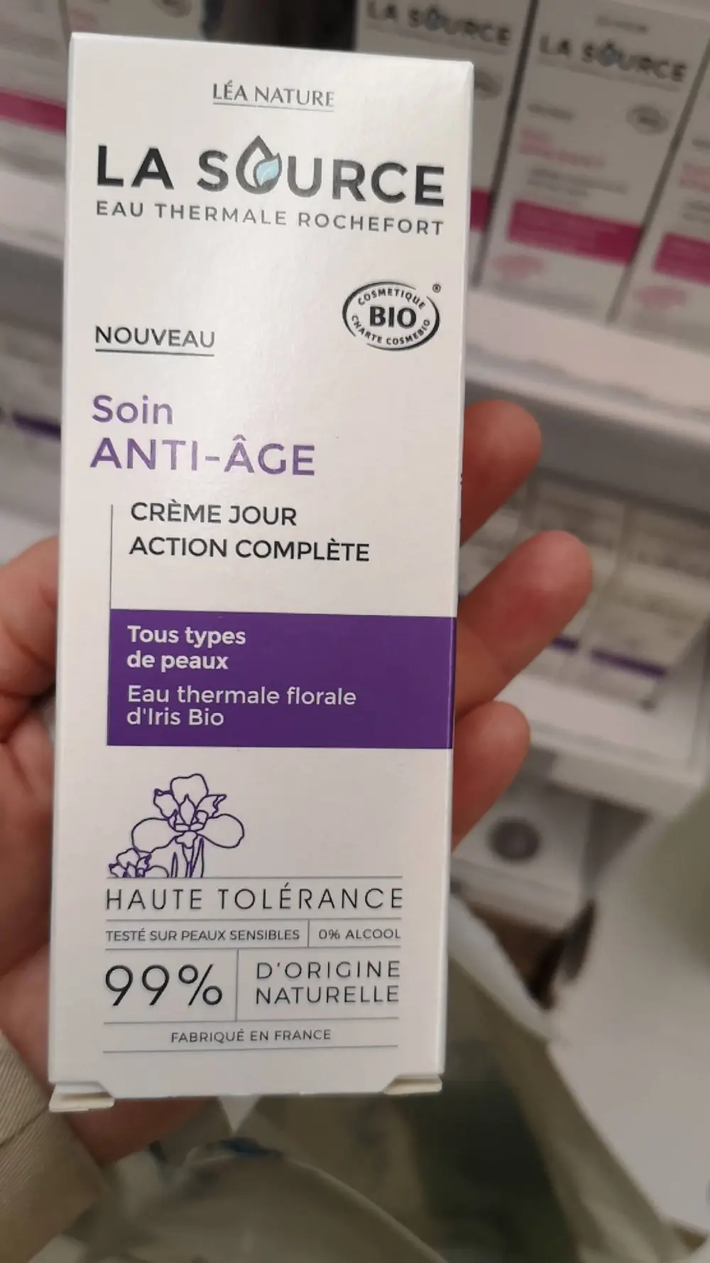 LA  SOURCE - Soin anti-âge - Crème jour action complète