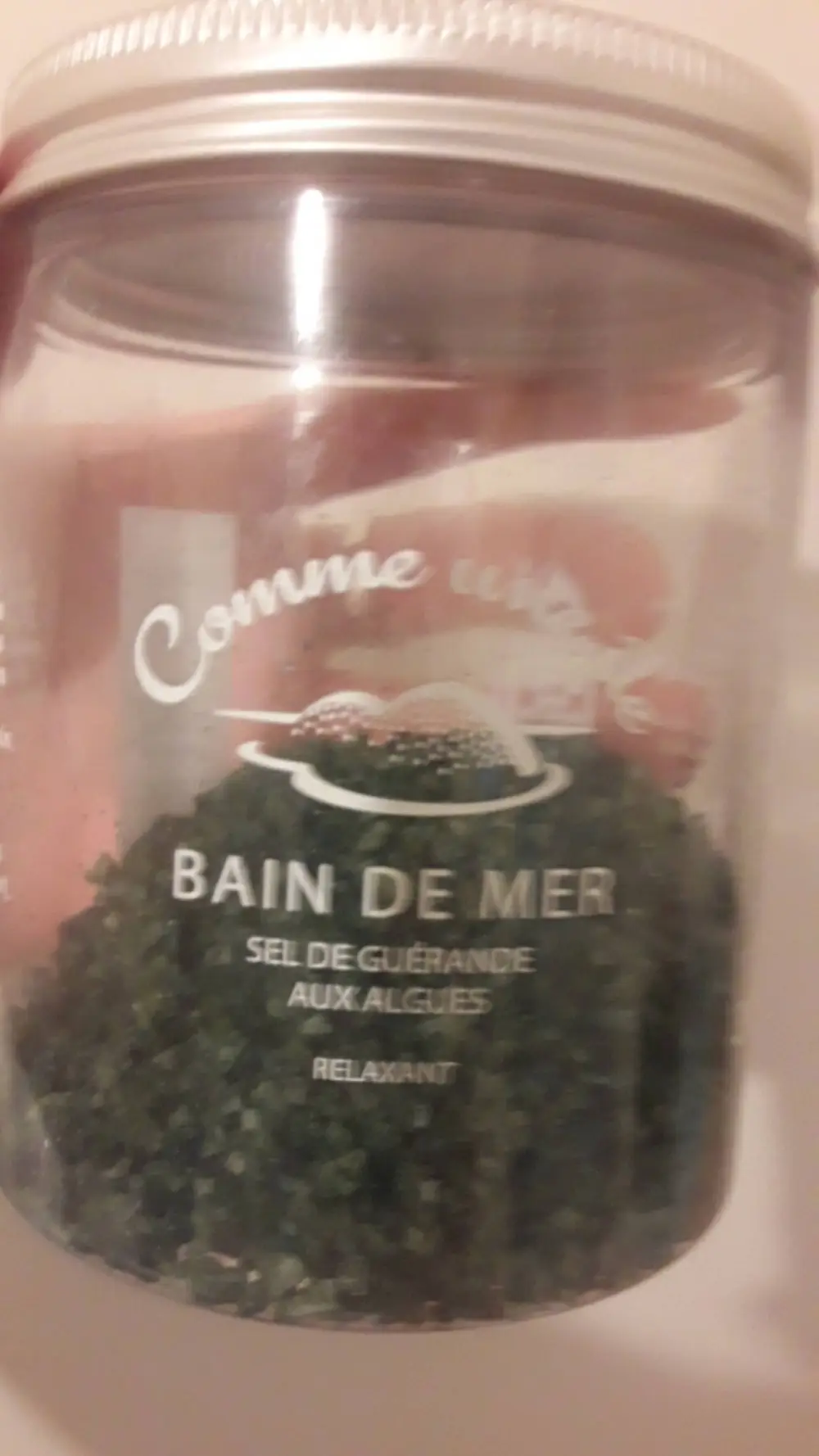 COMME UNE ÎLE - Bain de mer - Sel de guèrande aux algues