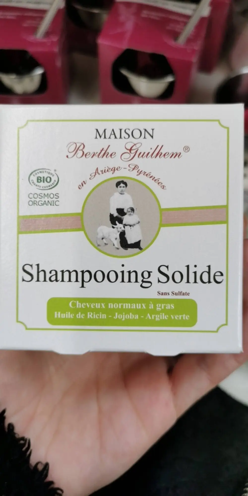 MAISON BERTHE GUILHEM - Shampooing solide bio