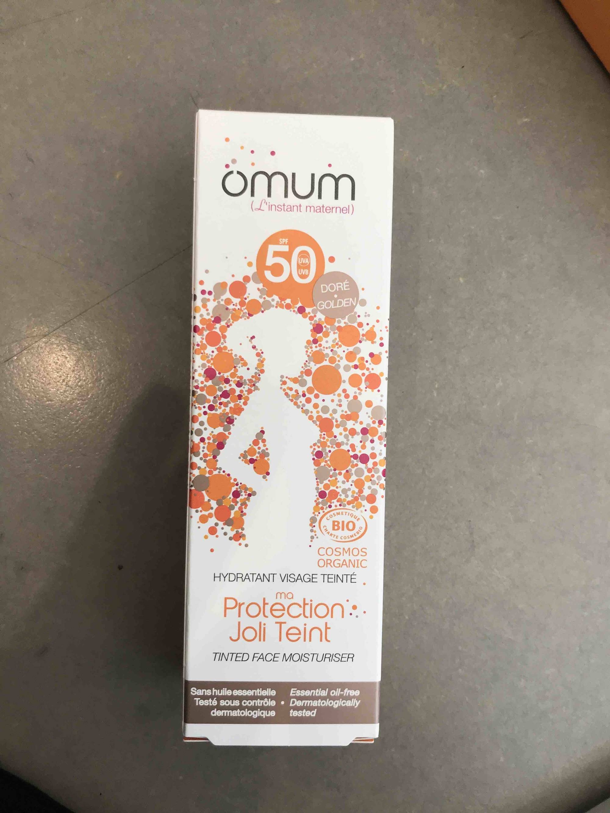OMUM  - Protection joli teint - Hydratant visage teinté bio