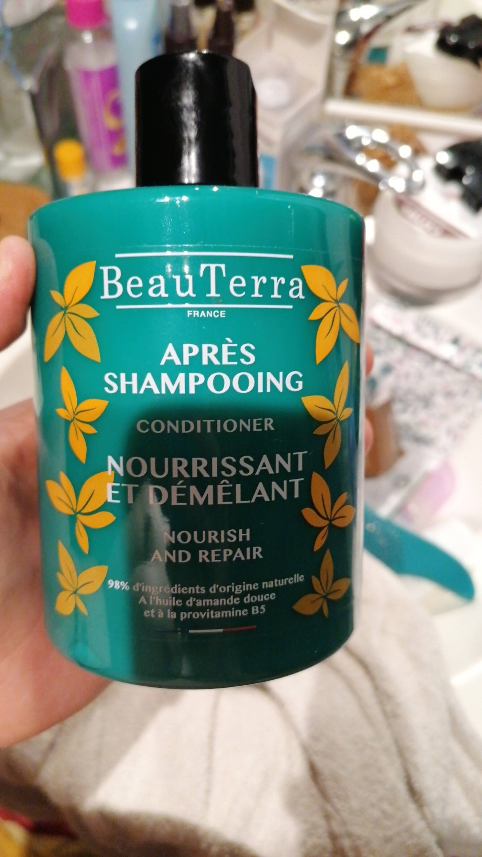 BEAUTERRA - Après-shampooing nourrissant et démêlant
