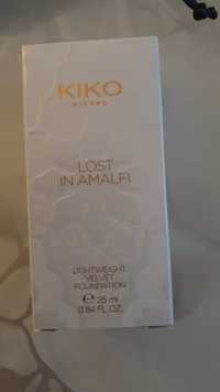 KIKO - Lost in Amalfi - Lightweight velvet foundation