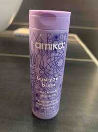 AMIKA - Bust your brass - Shampooing cheveux blonds polaires