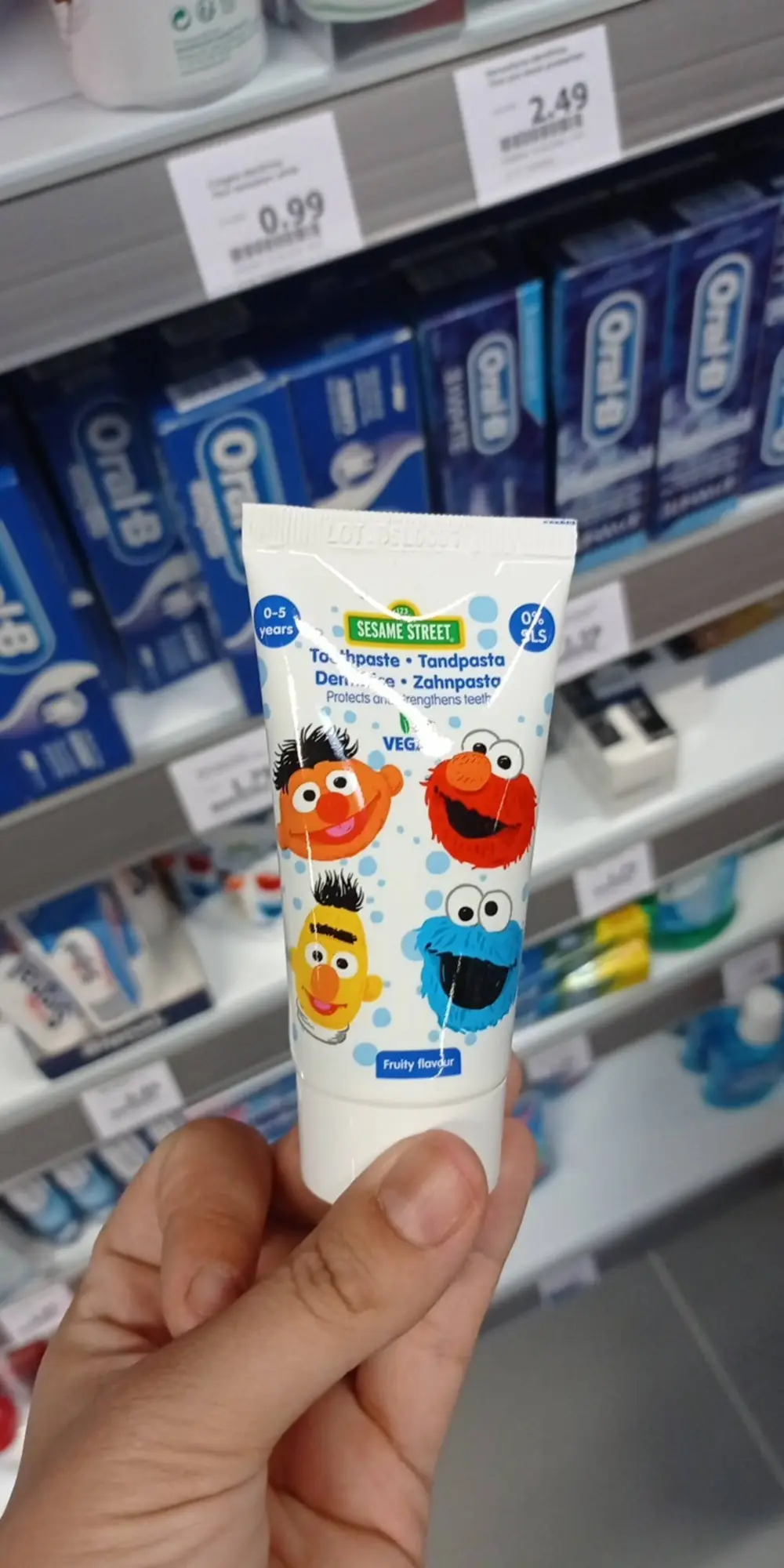 SESAME STREET - Dentifrice - Fruity flavour