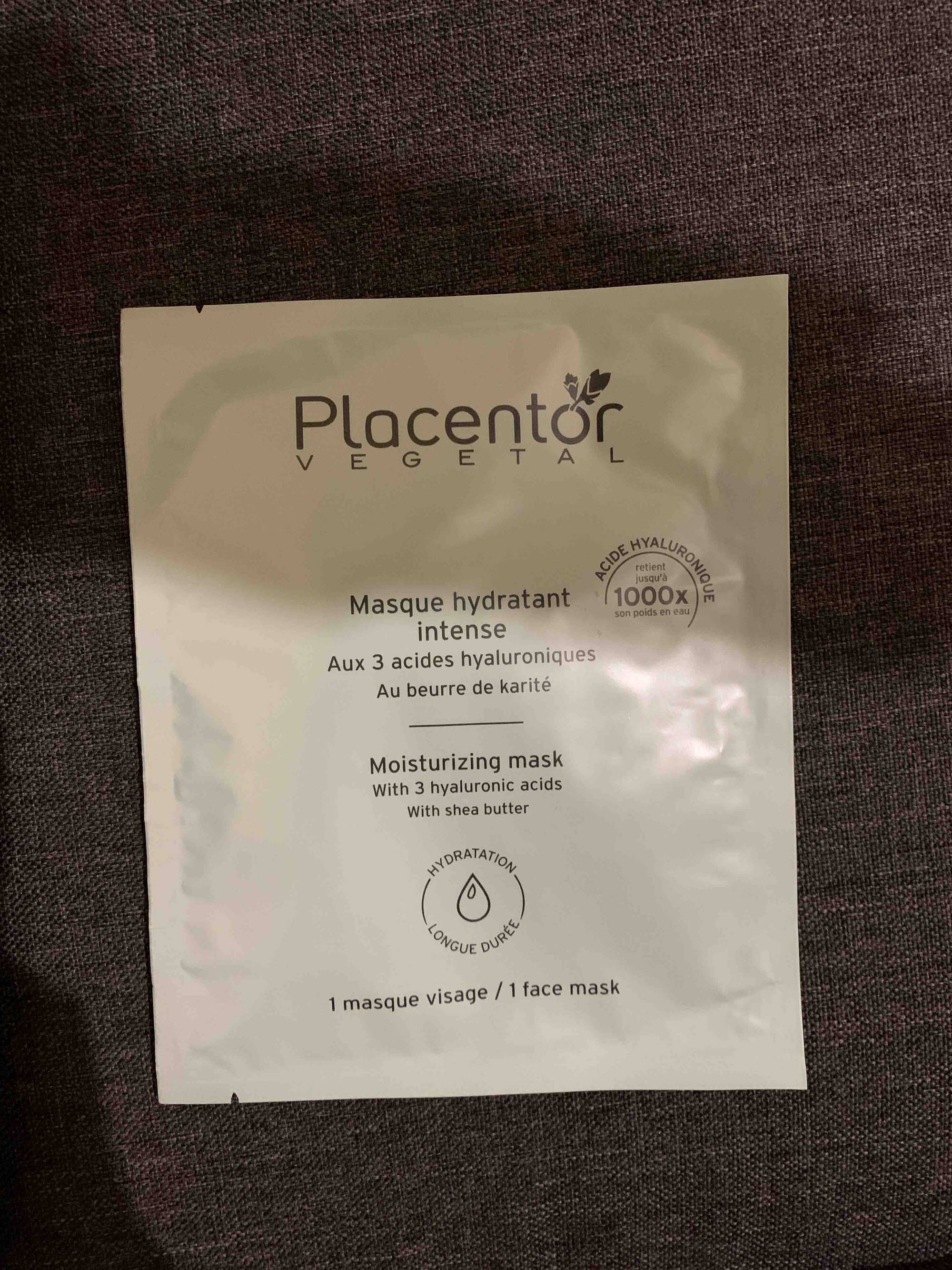 PLACENTOR VÉGÉTAL - Masque hydratant intense