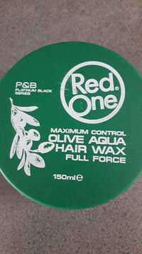 RED ONE - Olive aqua hair wax full force