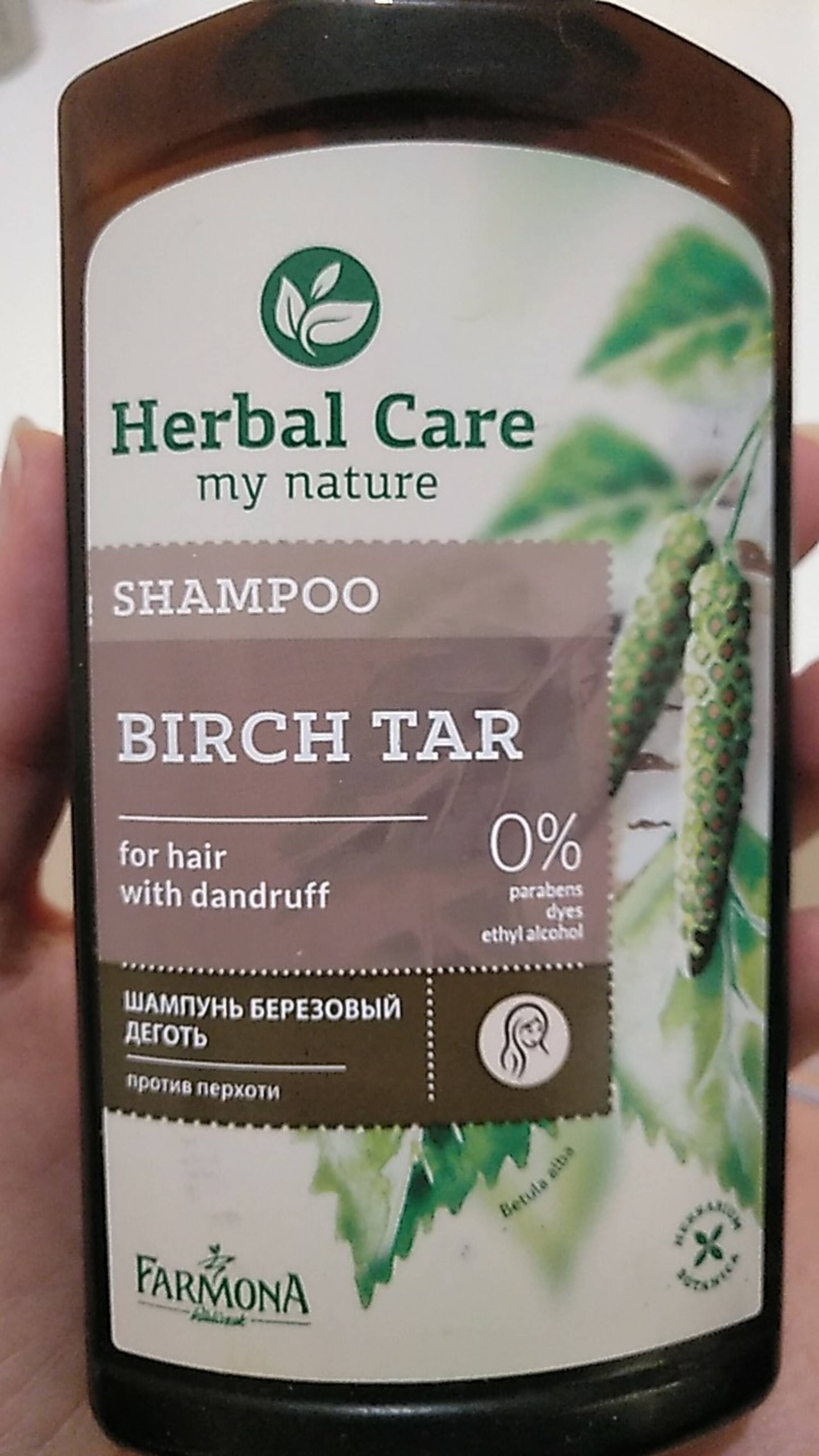 FARMONA - Herbal care birch tar - Shampoo