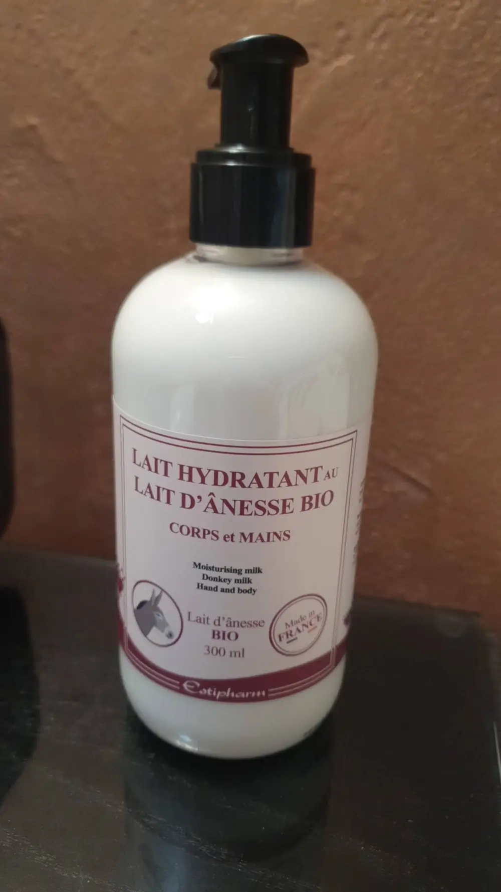 ESTIPHARM - Lait hydratant au lait d'ânesse bio