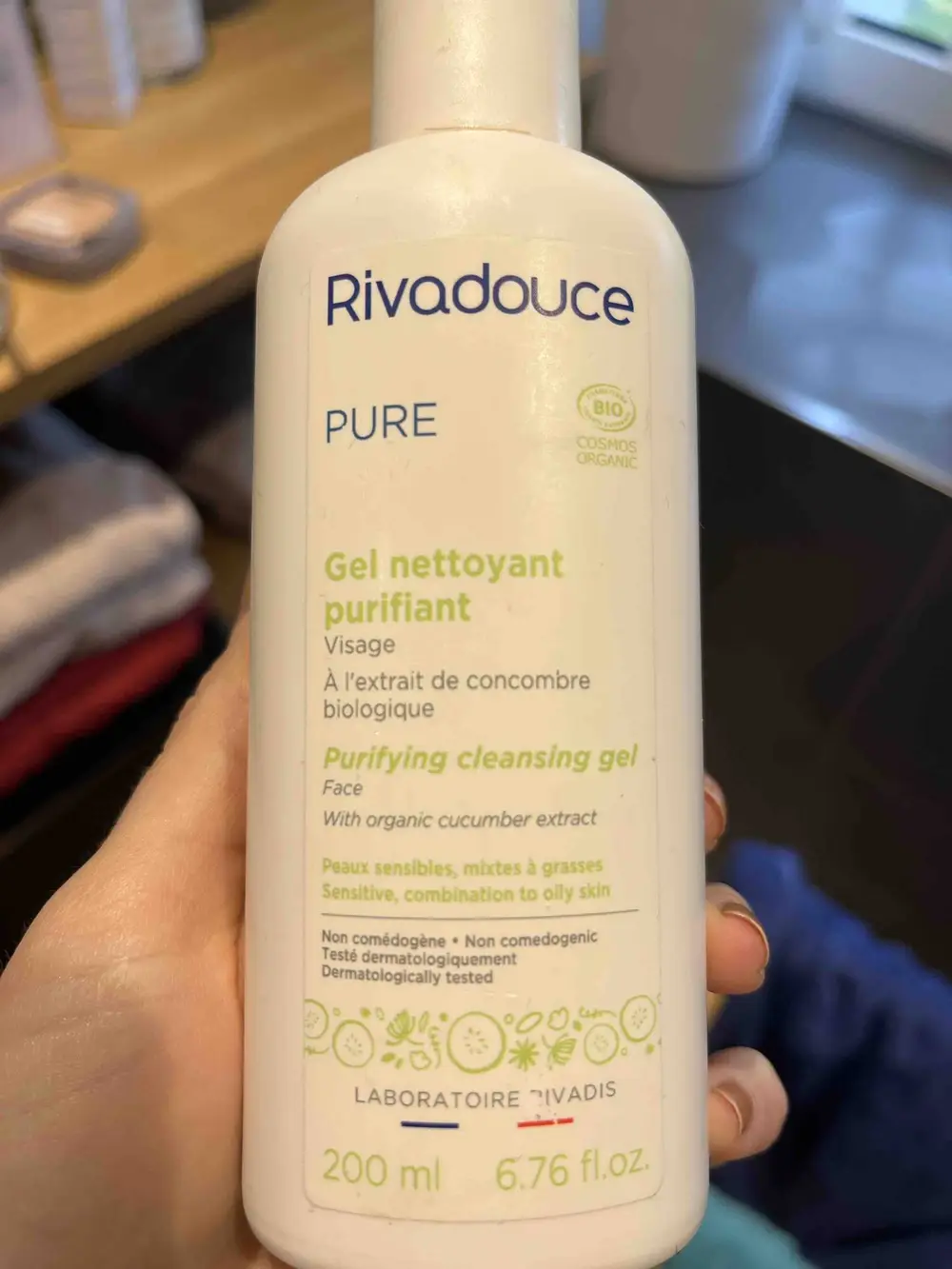 RIVADOUCE - Pure - Gel nettoyant purifiant