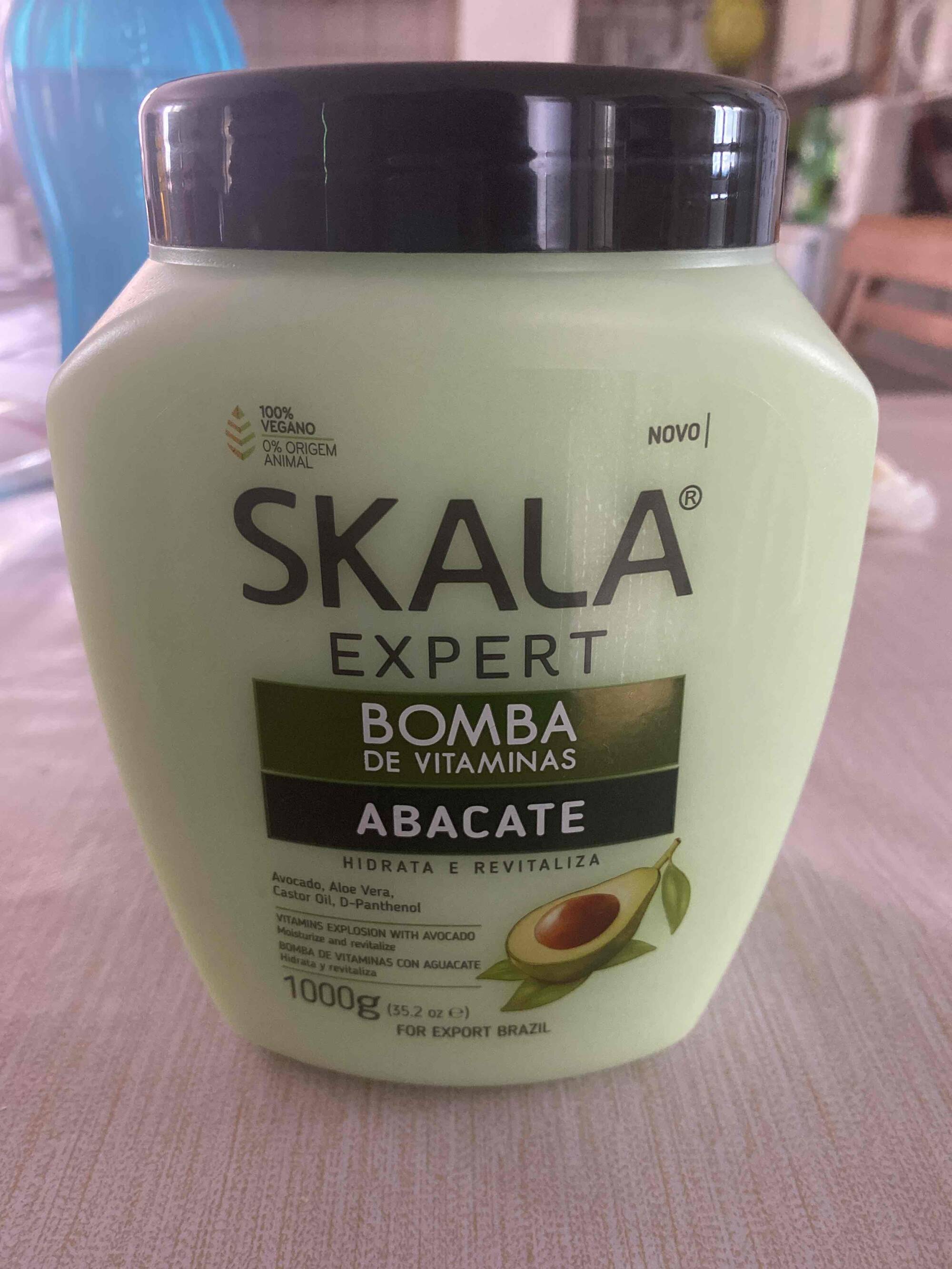 SKALA - Expert bomba de vitaminas Abacate hidrata e revitaliza