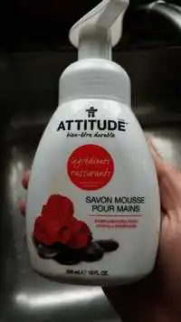 ATTITUDE - Savon mousse pour mains