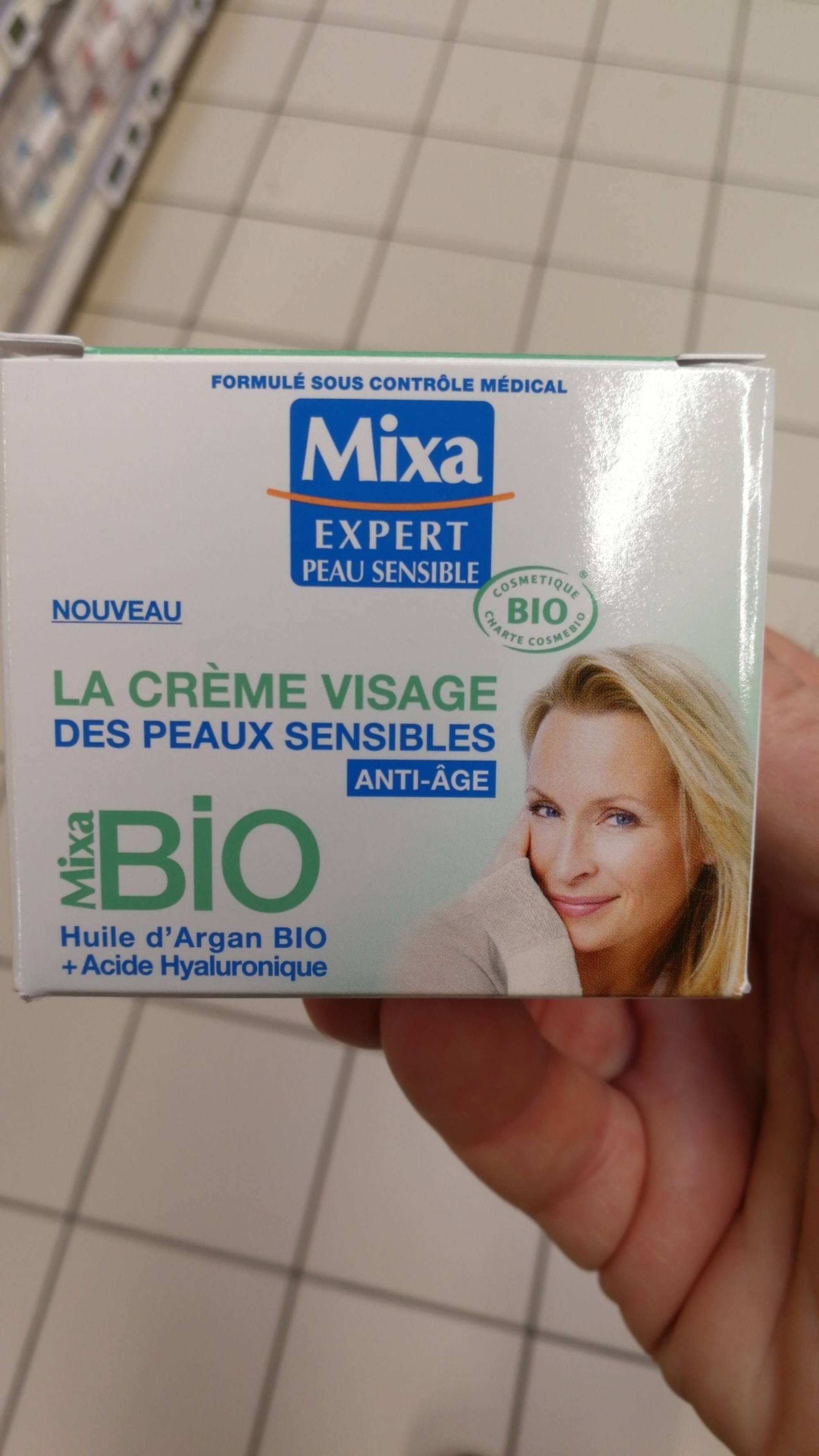 MIXA - Expert peau sensible - La crème visage bio