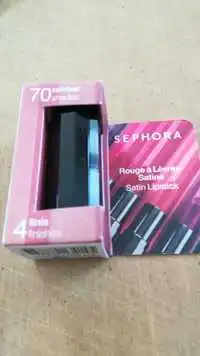 SEPHORA - Rouge à lèvres satiné 4 finis