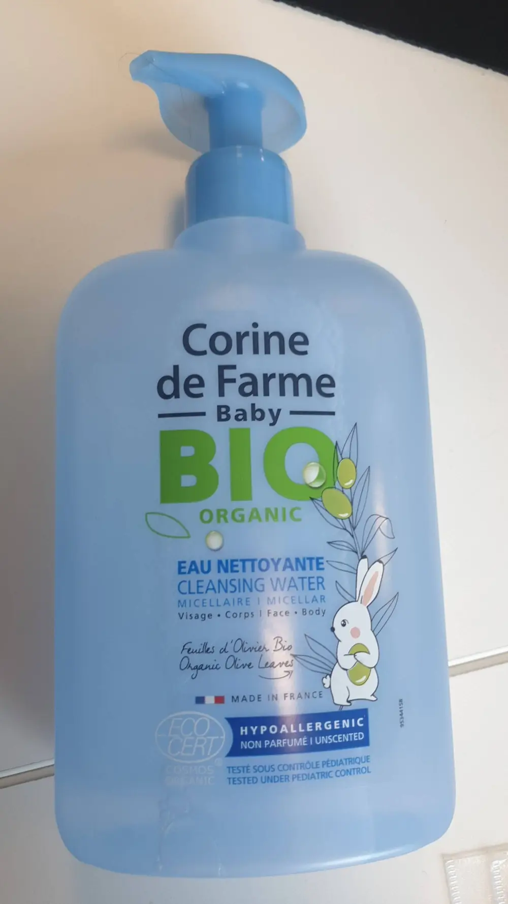 CORINE DE FARME - Baby bio - Eau nettoyante visage corps