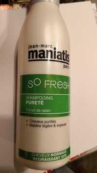JEAN-MARC MANIATIS - So fresh - Shampooing pureté
