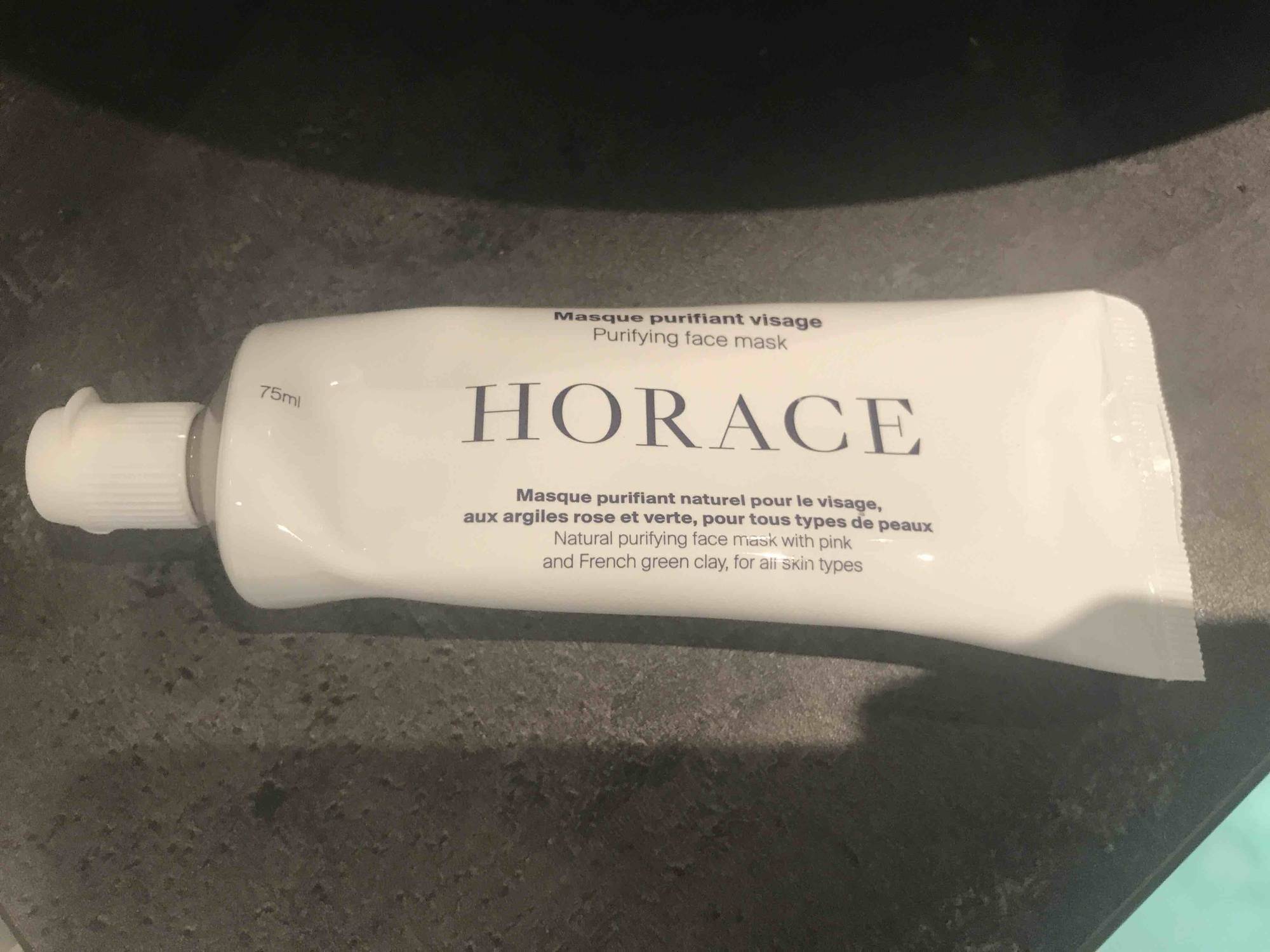 HORACE - Masque purifiant naturel pour le visage