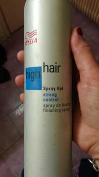 WELLA - High hair - Spray gel de fixation