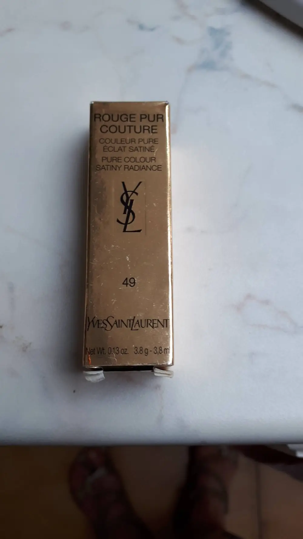 YVES SAINT LAURENT - Rouge pur couture - Rouge à lèvres 49