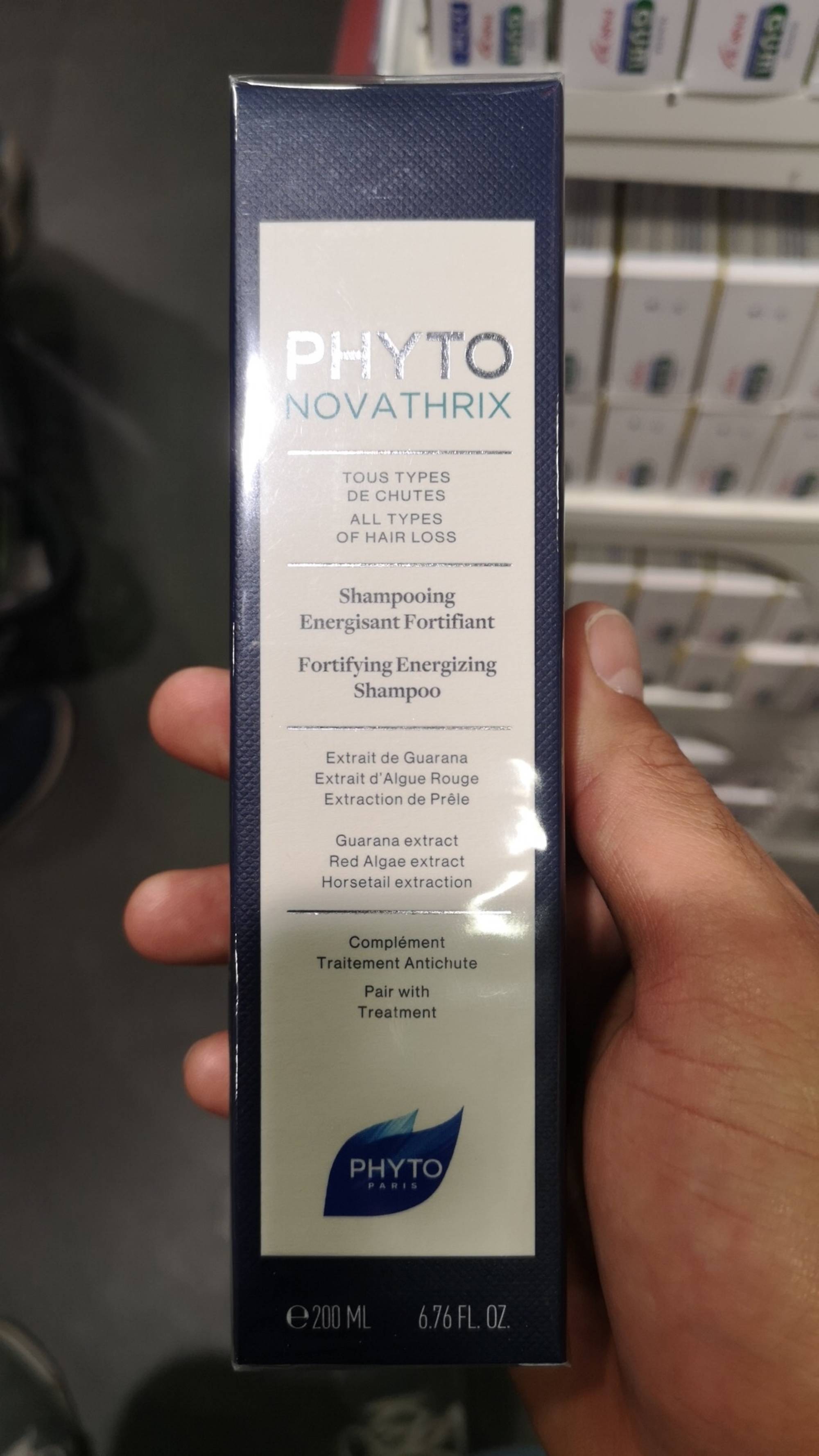 PHYTO - Novathrix - Shampooing energisant fortifiant