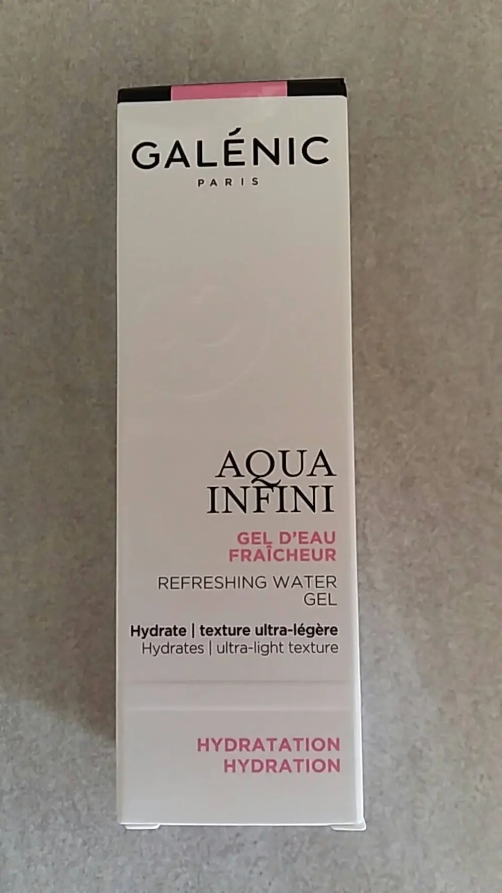 GALÉNIC - Aqua infini - Gel d'eau fraîcheur hydratation