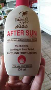 HAWAIIAN STYLE - After sun lotion