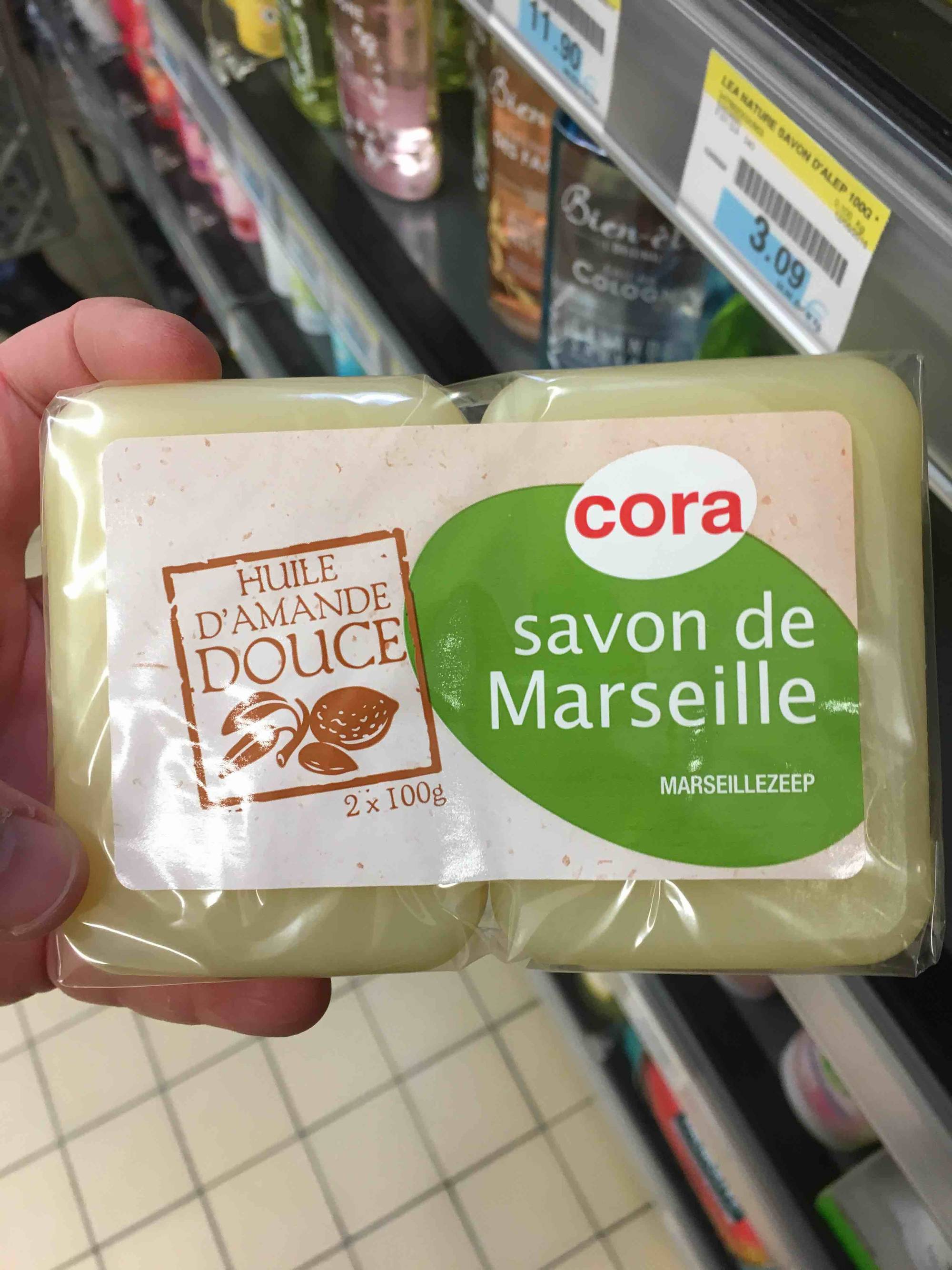 CORA - Savon de Marseille à l'huile d'amande douce