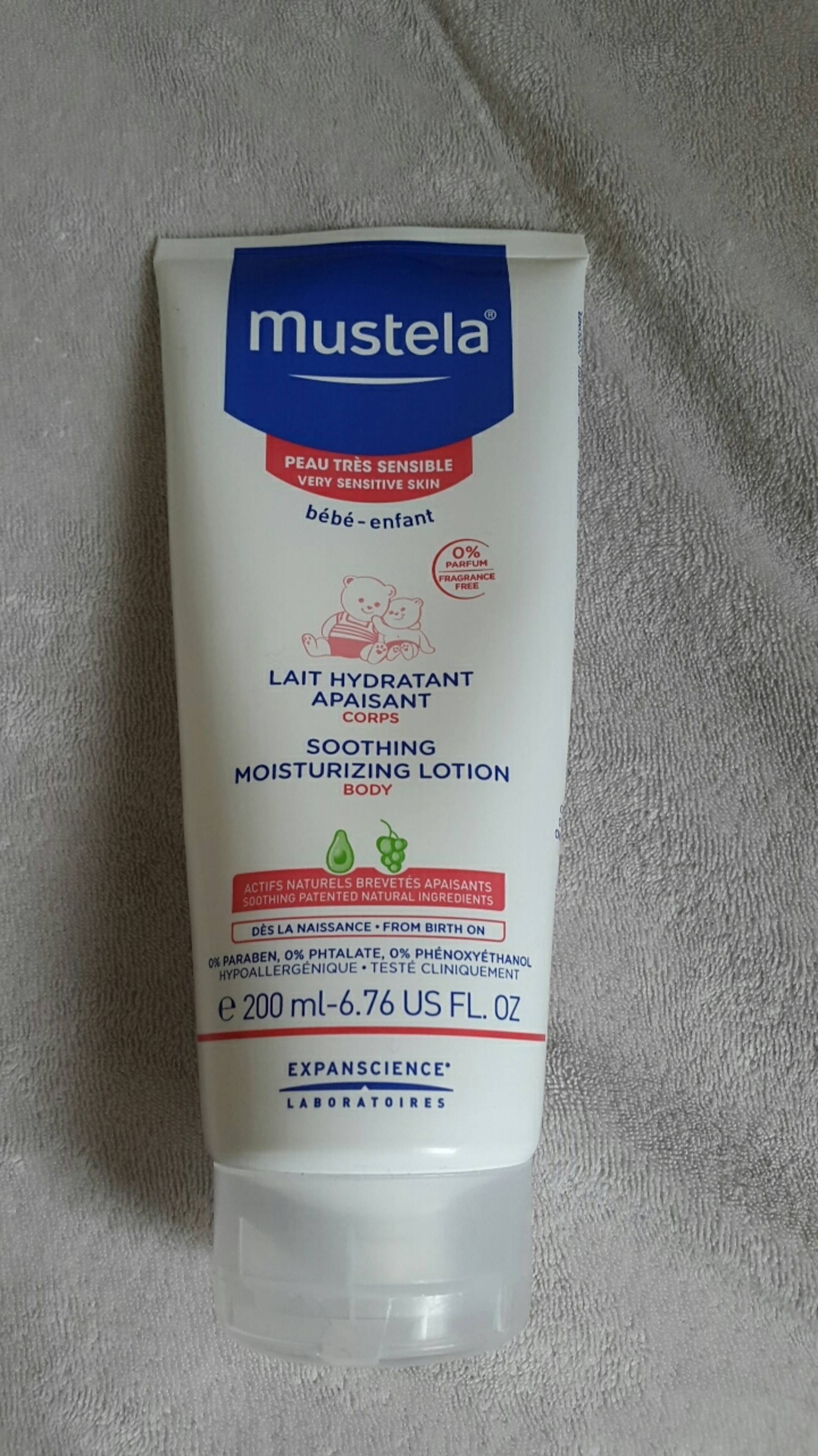 MUSTELA - Bébé - Lait hydratant apaisant corps peau très sensible