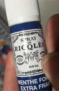 RICQLÈS - Spray buccal à la menthe