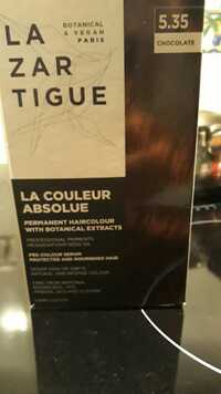 LAZARTIGUE - La couleur absolue - Permanent haircolour 5.35 chocolate