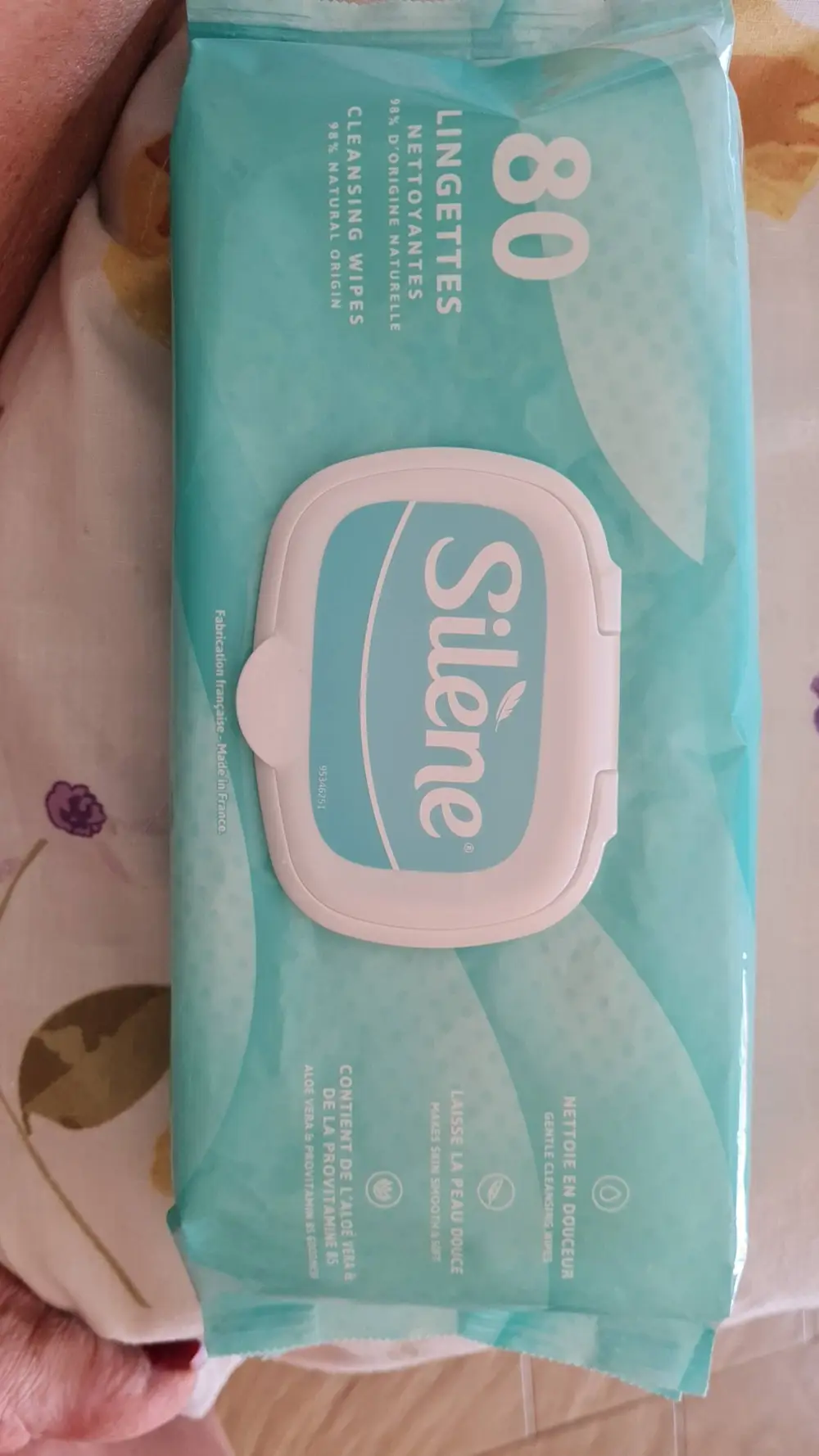 SILÈNE - Lingettes nettoyantes 