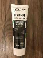LA VIE CLAIRE - Charbon végétal et Menthe - Dentifrice blancheur