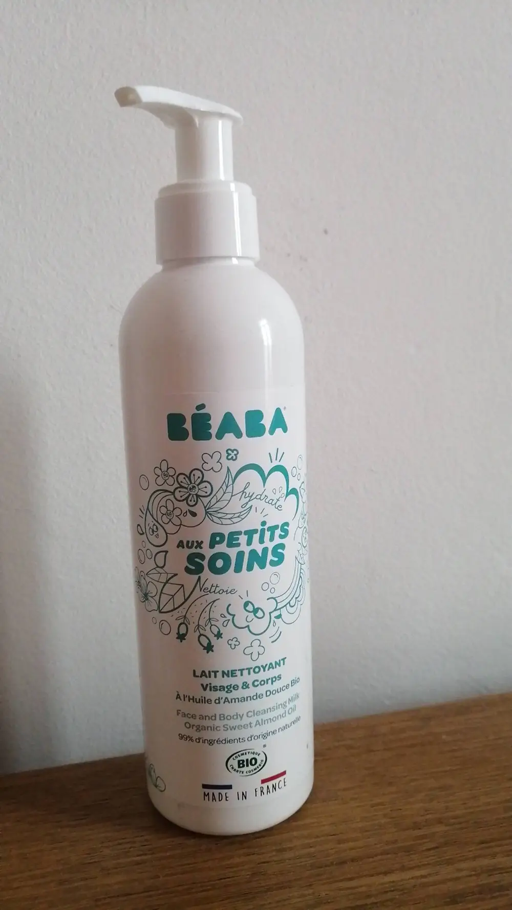 BÉABA - Aux petits soins - Lait nettoyant visage & corps