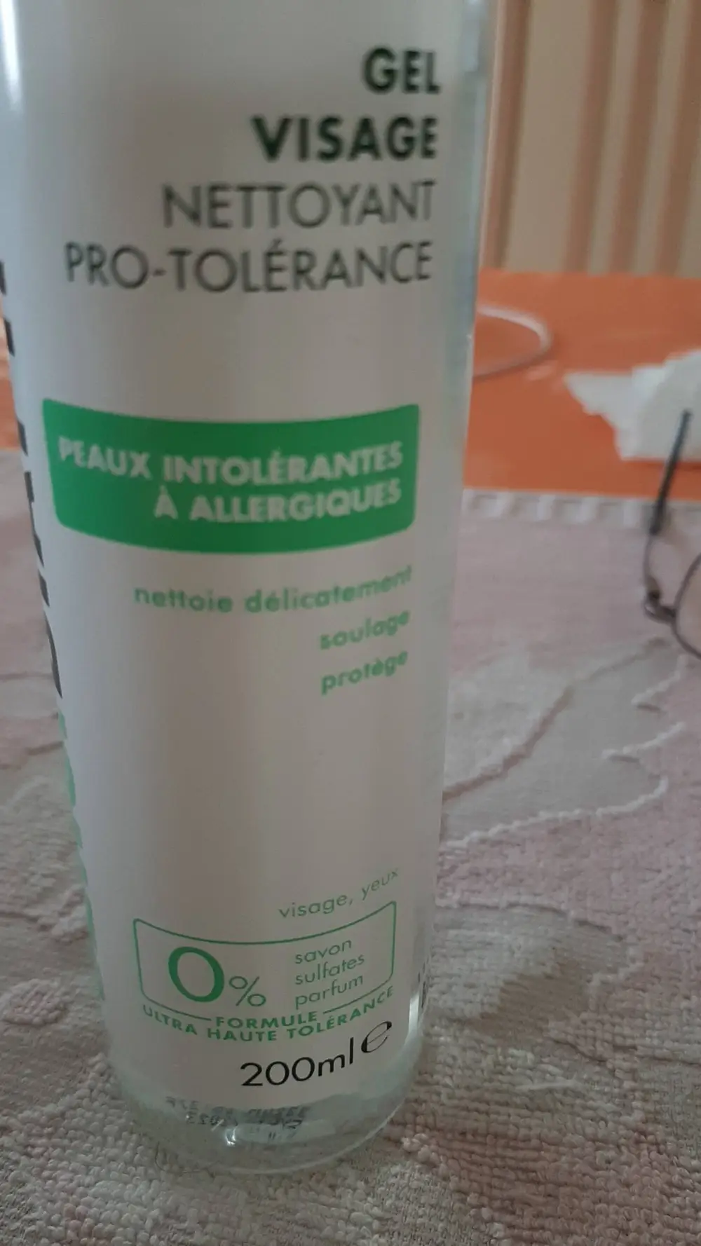 BIAFINE - Gel visage nettoyant pro-tolérance