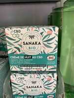 SANAKA - Soins bio au cbd - Crème de nuit