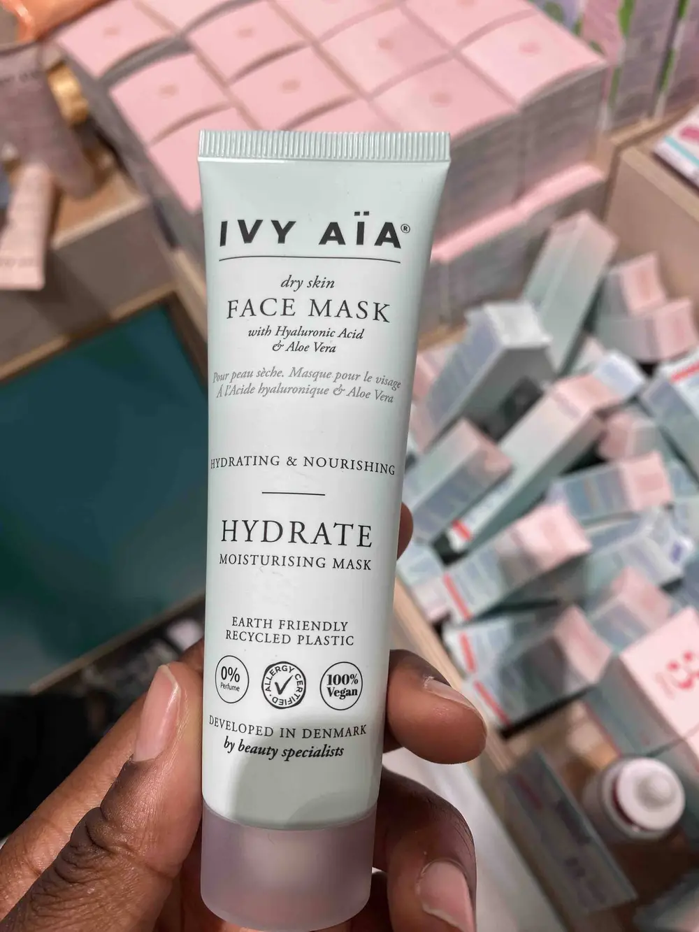 IVY AÏA - Face mask with hyaluronic acid et aloe vera