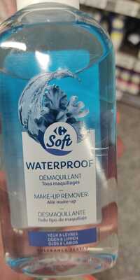 CARREFOUR - Carrefour soft - Waterproof Démaquillant 