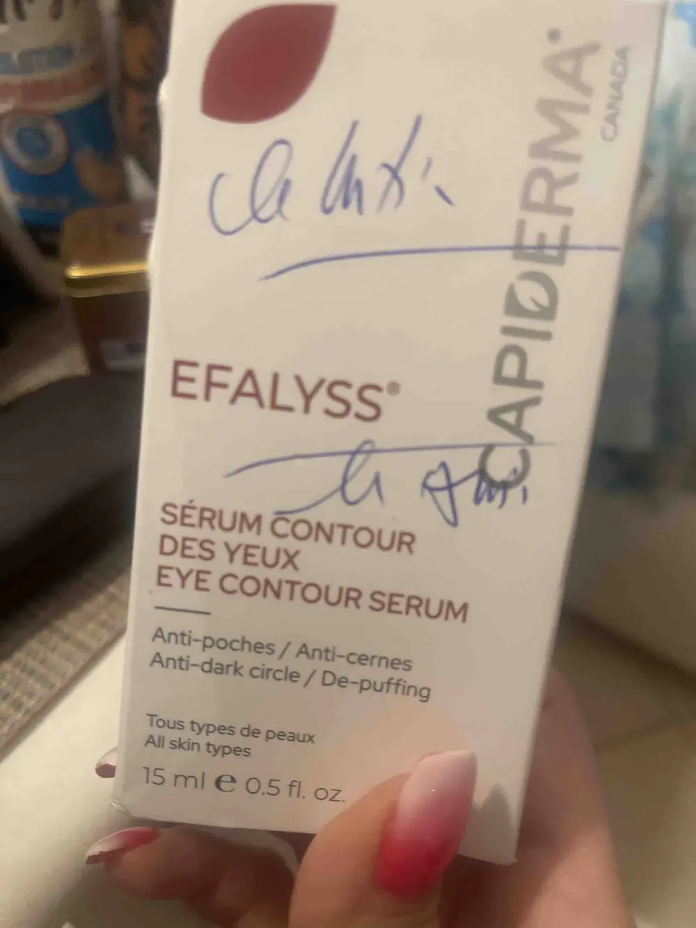 CAPIDERMA - Efalyss - Sérum contour des yeux