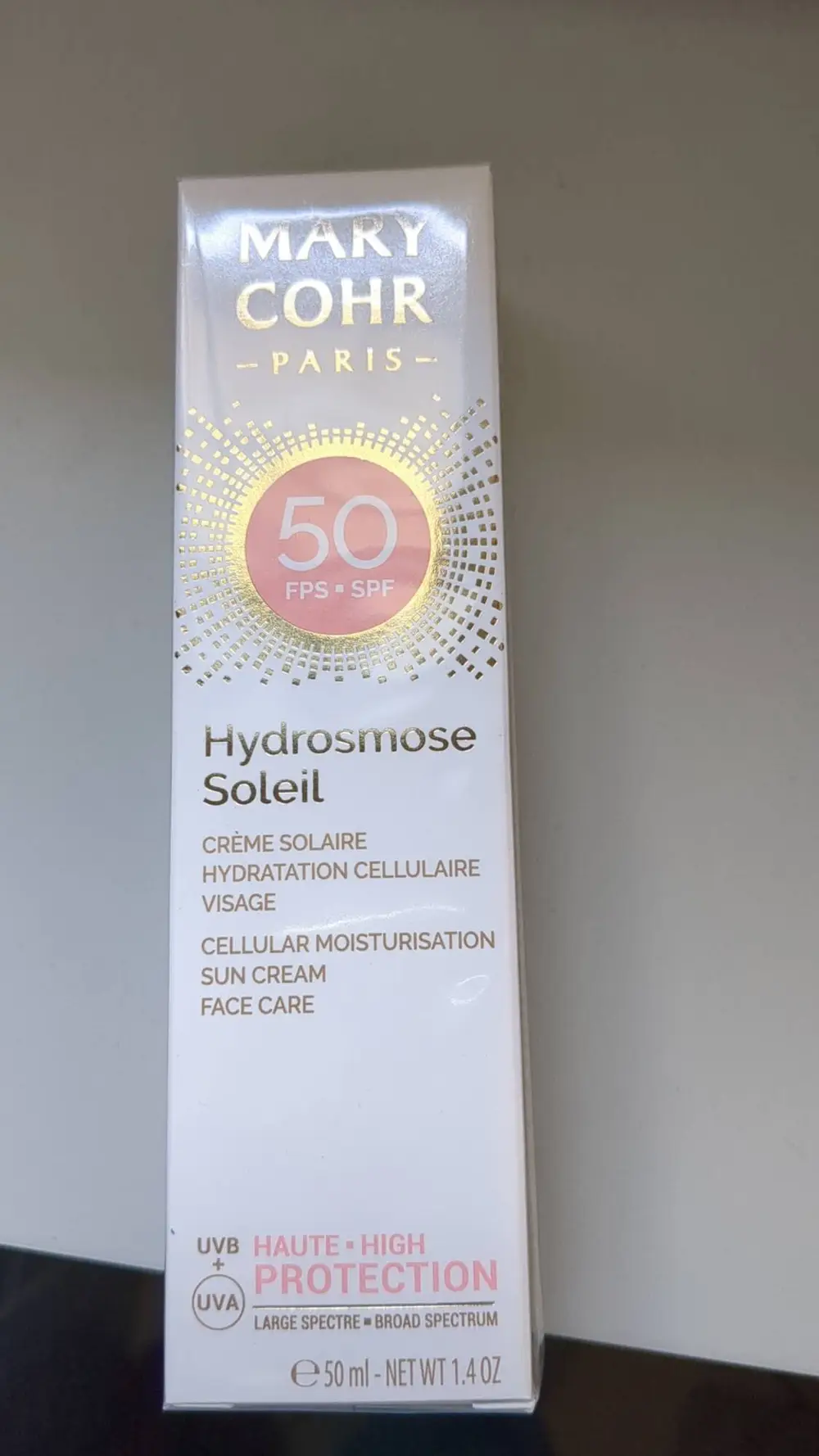 MARY COHR - Hydrosmose soleil - Crème solaire 