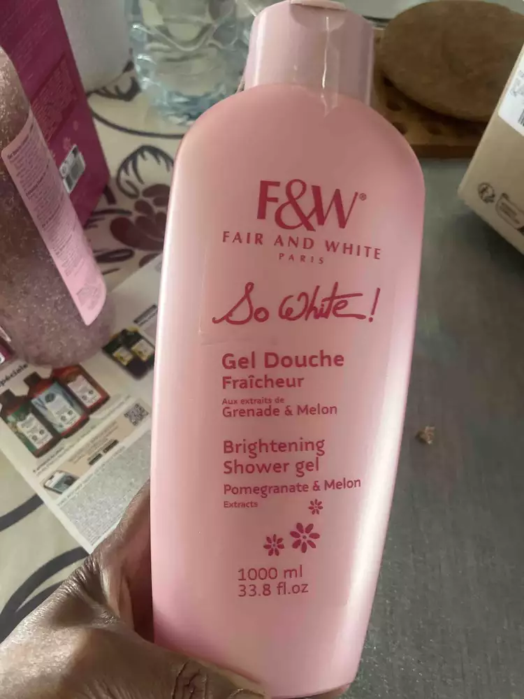 F&W - So white !  - Gel douche fraîcheur 