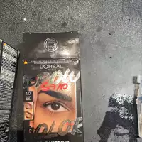 L'ORÉAL PARIS - Brow color - Crème colorante sourcils 1.0 noir