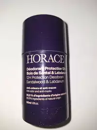 HORACE - Déodorant protection 12h